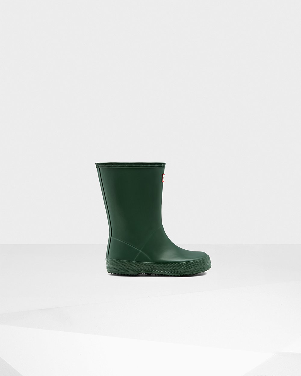 Kids Hunter Rain Boots Green - Original First Classic - 1432076-NA